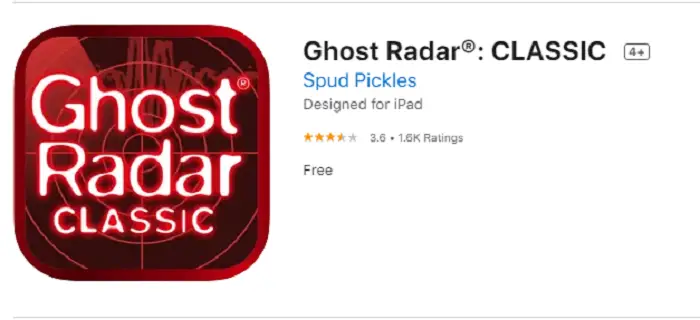 ghost radar classic