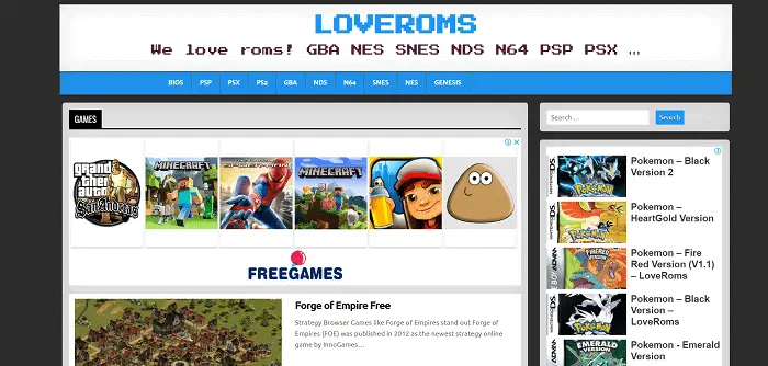 Top 12 Sites for Free PSP ROMs Download