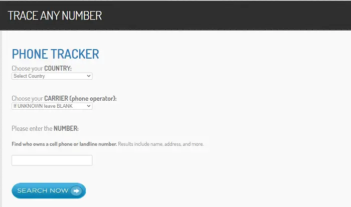 online gps phone tracker