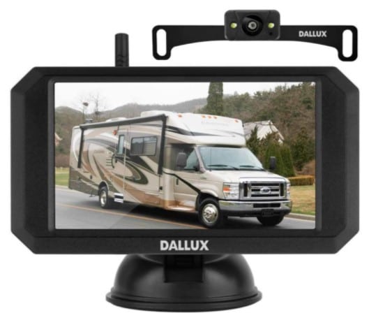 Dallux wirelesss backup camera kit