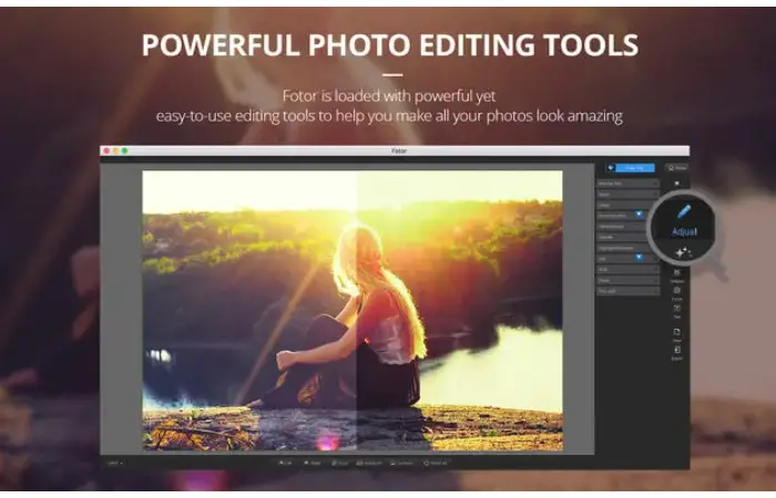fotor powerful editing tool