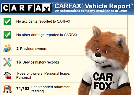 features of carfax