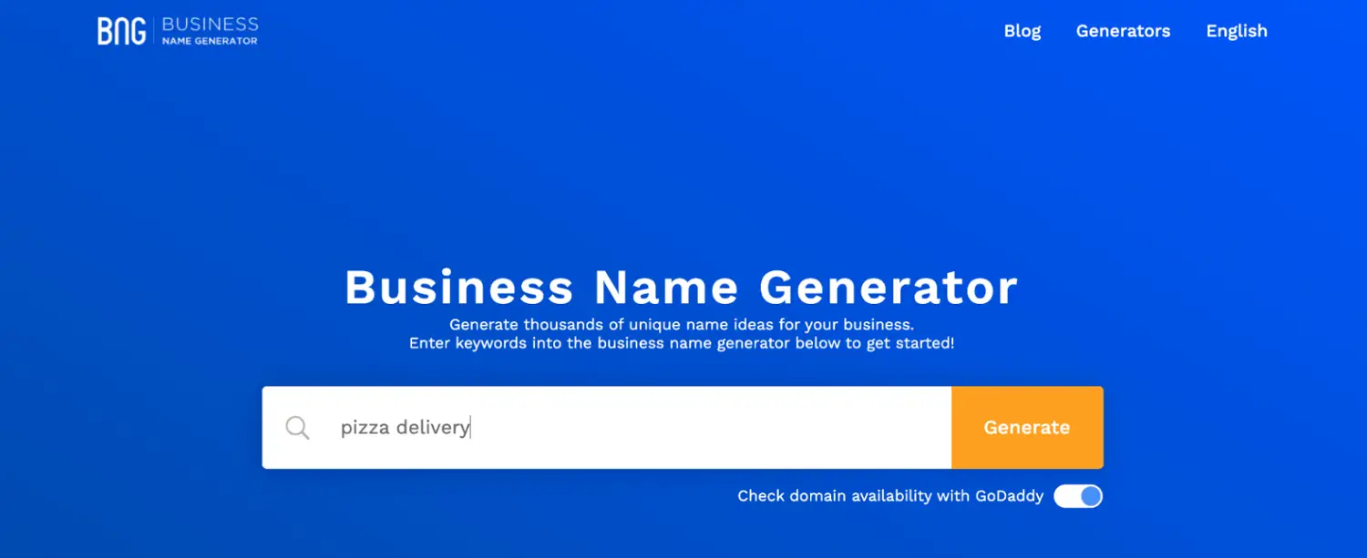 business name generator