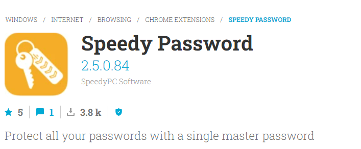 speedy password overview