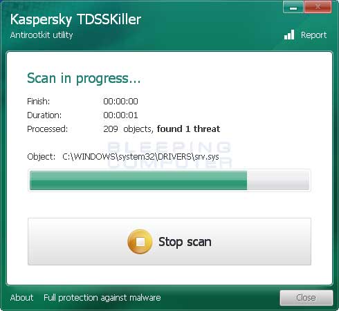 Kaspersky TDSSKiller