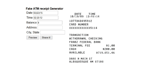 fake receipt maker online fake receipt maker online