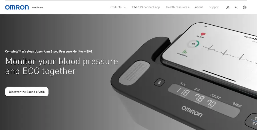 Omron Complete measure blood pressure