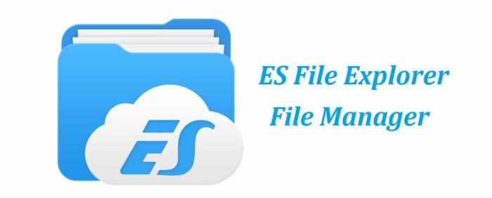 ES file explorer and manager