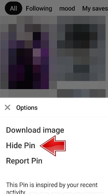 hide pin in phone app