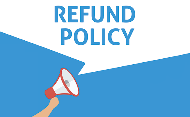refund policy banner