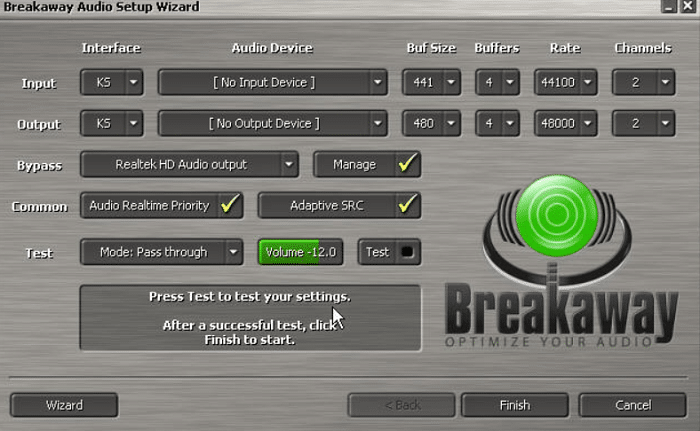 breakaway audio enhancer