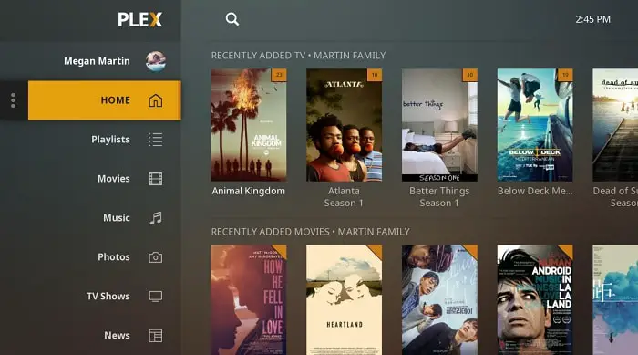 roku plex app