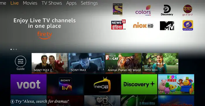 firestick livestream