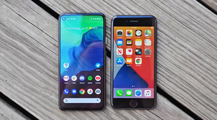 preference between android and iphone