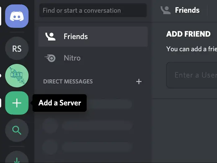 step1- click on the friend list option