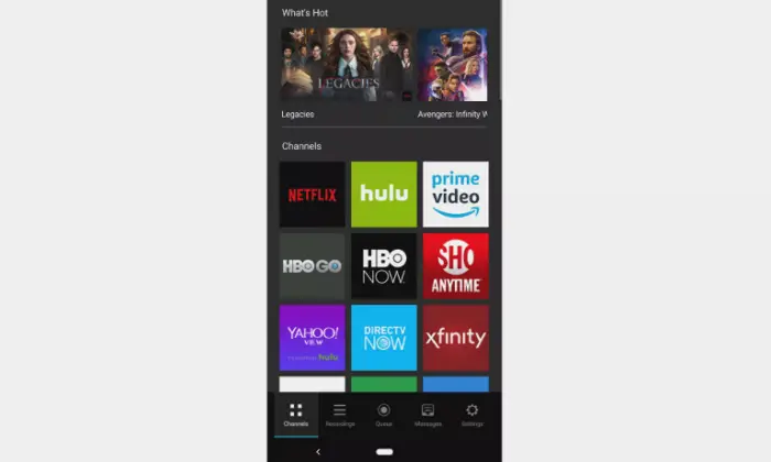 launch the hbo go application