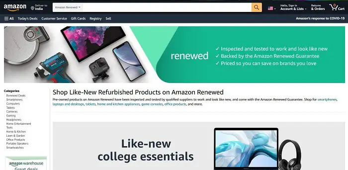 amazon renewed