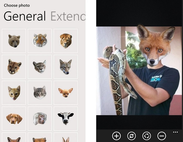 animal face apps