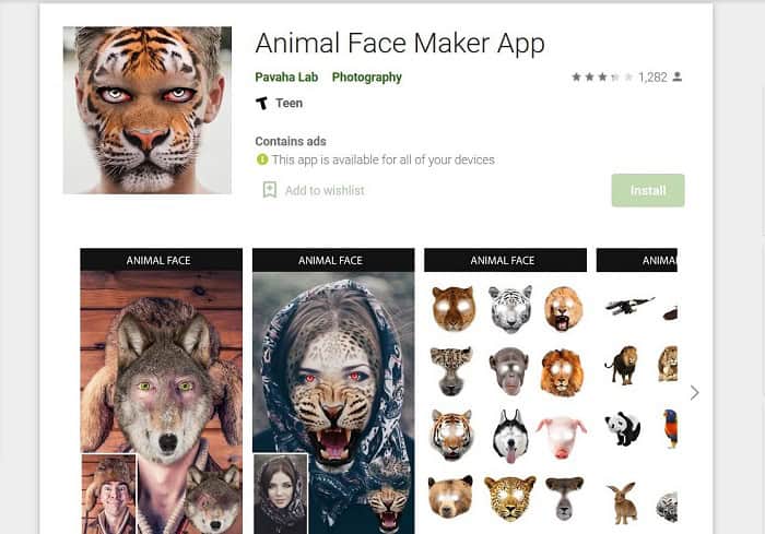 animal facemaker apps