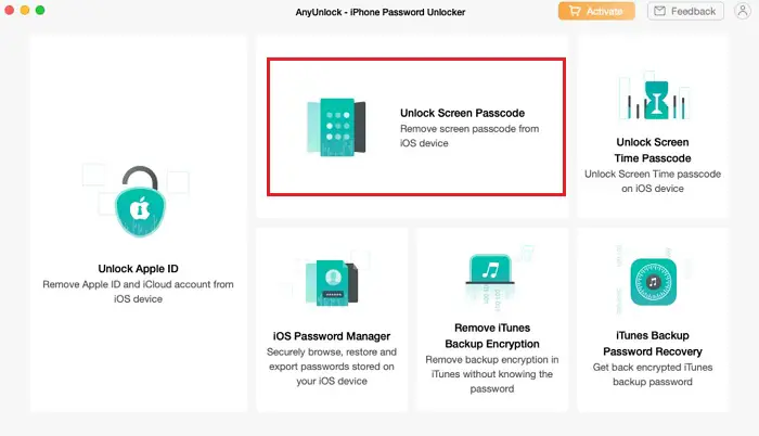 unlock ipad screen passcode