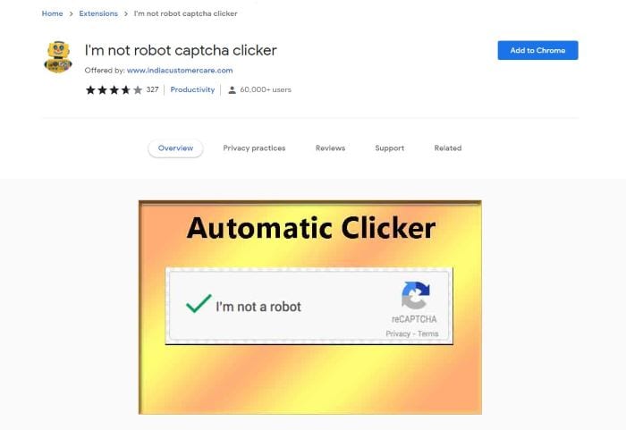 Im not a robot Captcha