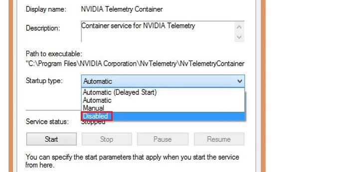Nvidia container как отключить. Nvidia container как отключить