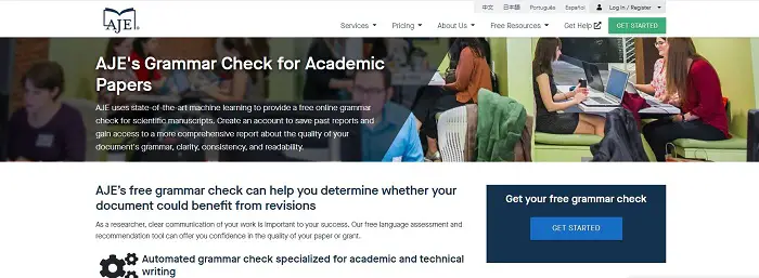 grammar checker academic