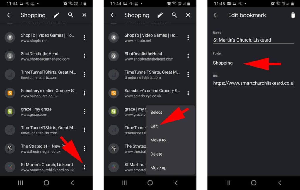 How to Create Bookmark Folder in Chrome on Android