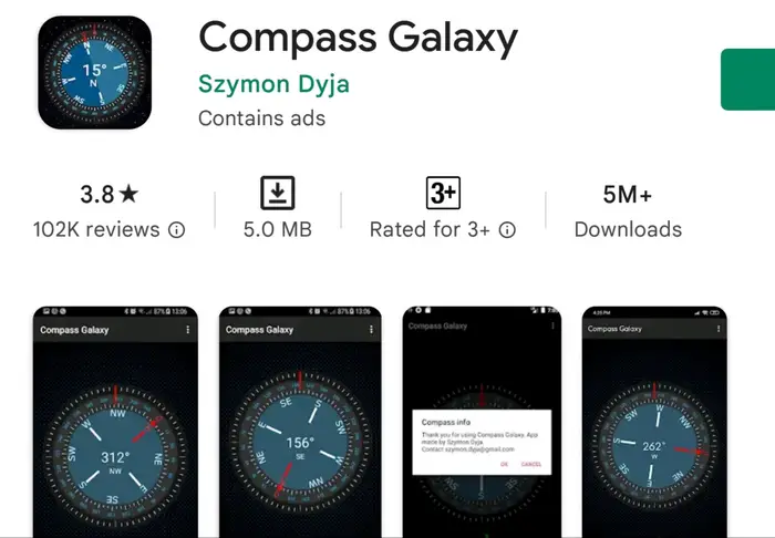 compass galaxy