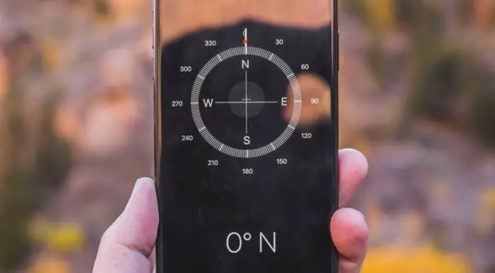 compass on an android