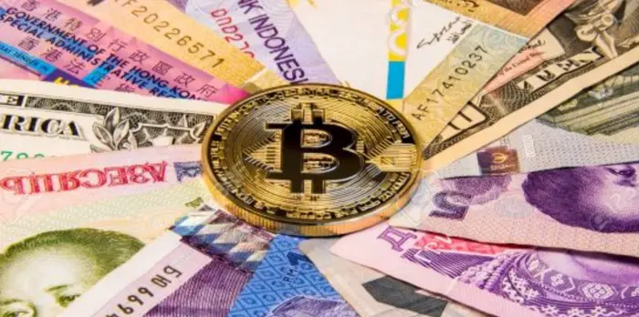 fiat money and bitcoin