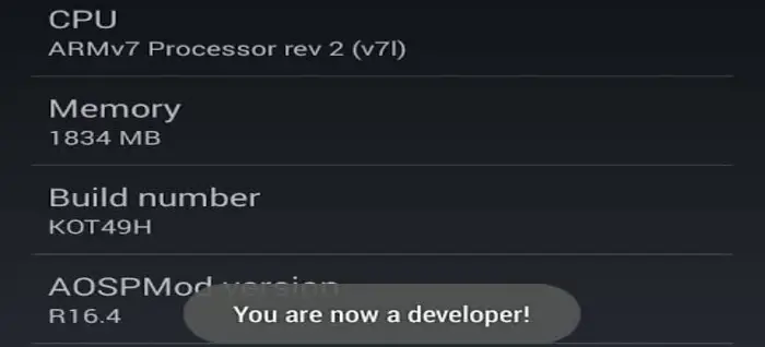 you are now a developer