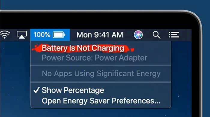 why won’t the macbook pro charge