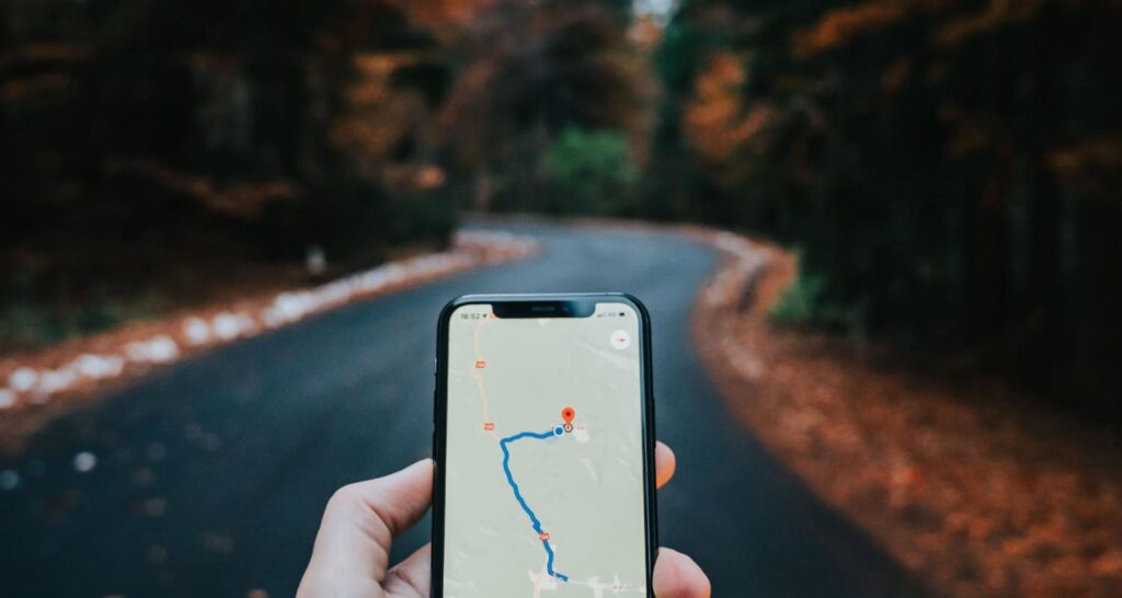 google maps saving routes