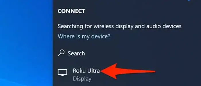 Connect to a wireless show