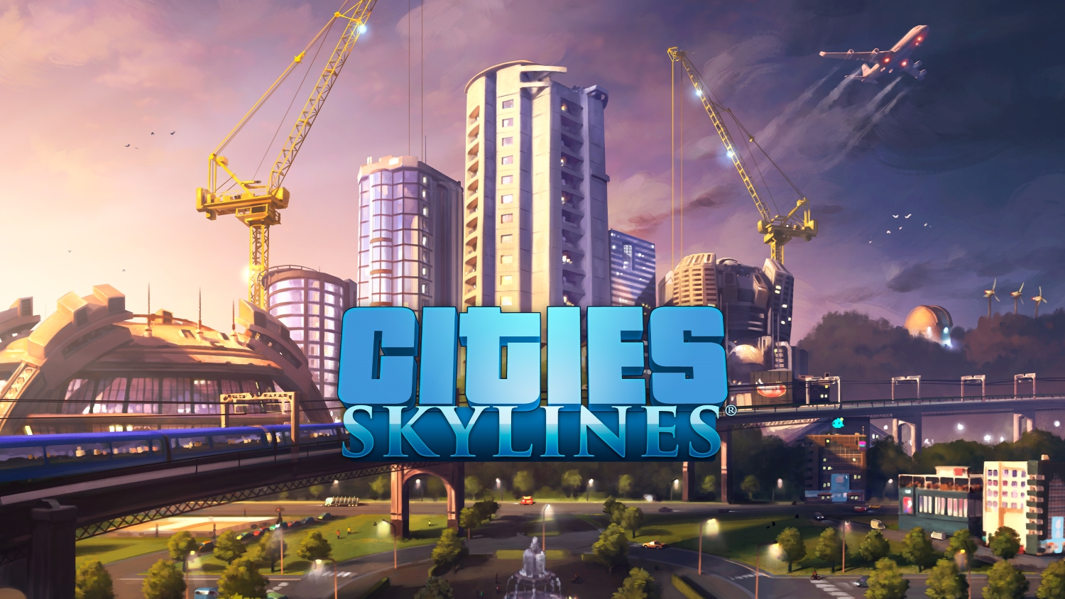 cities skylines logo banner