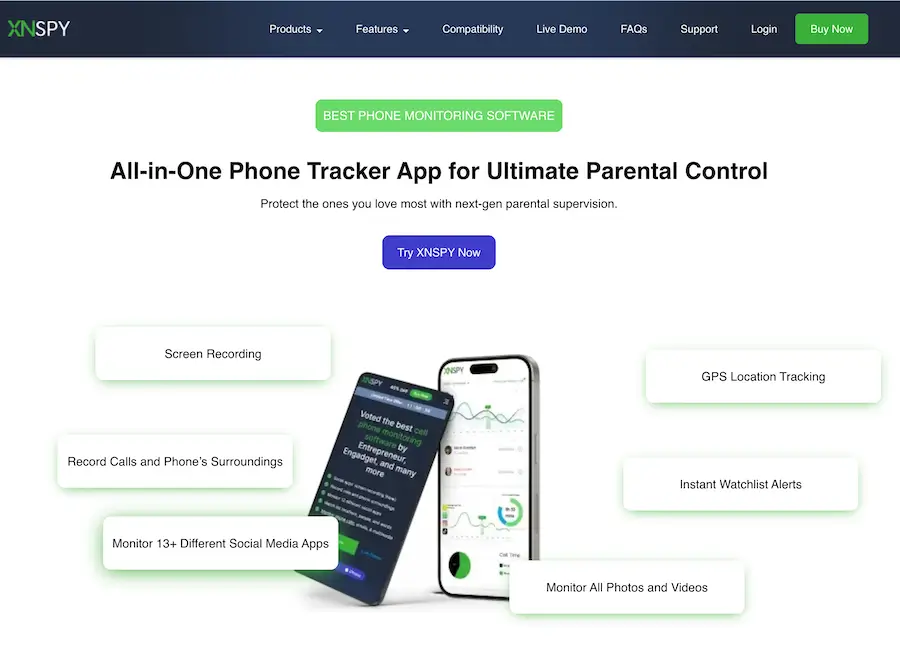 XNSPY Phone Tracking App