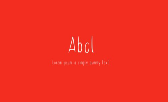 abcl free font for cricut