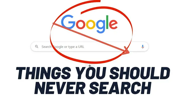 never search these things