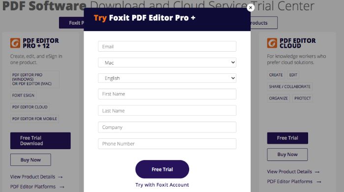 foxit editor pro