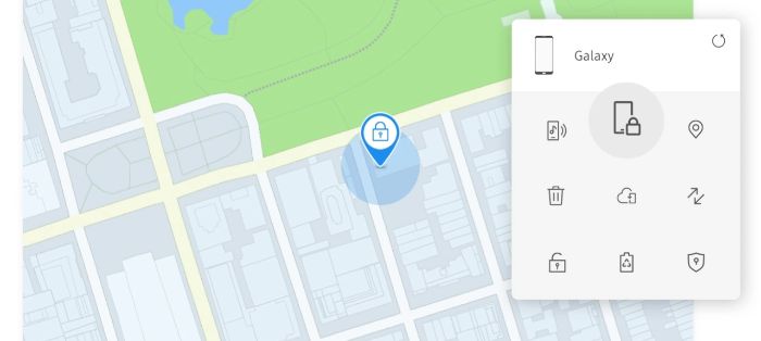 map for tracking phone