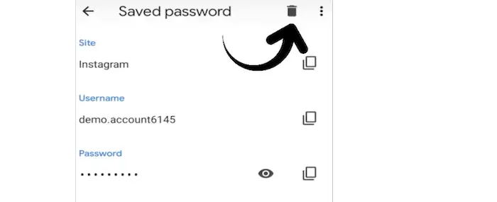 удалить пароль