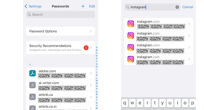 iphone passwords manager