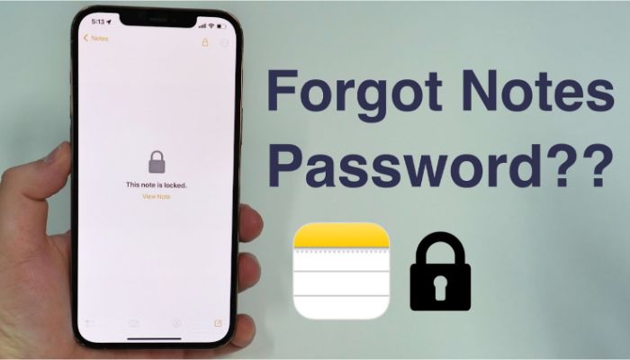 reset notes password