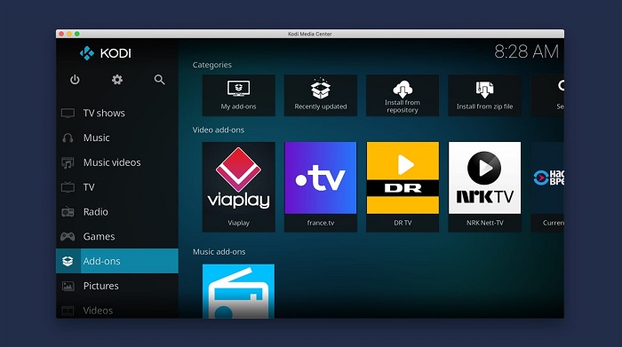 add ons how to install kodi on sony blu ray player