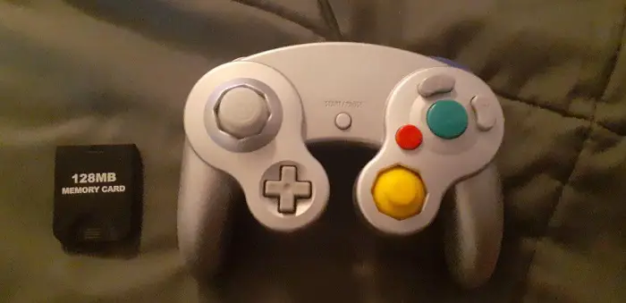 how to use gamecube controller on wii memory card