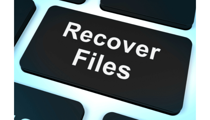 восстановить файлы
