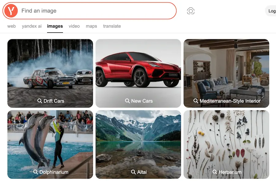 Yandex Images