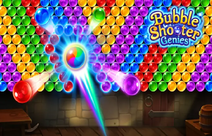 bubble shooter genies