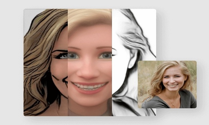 create woman avatar